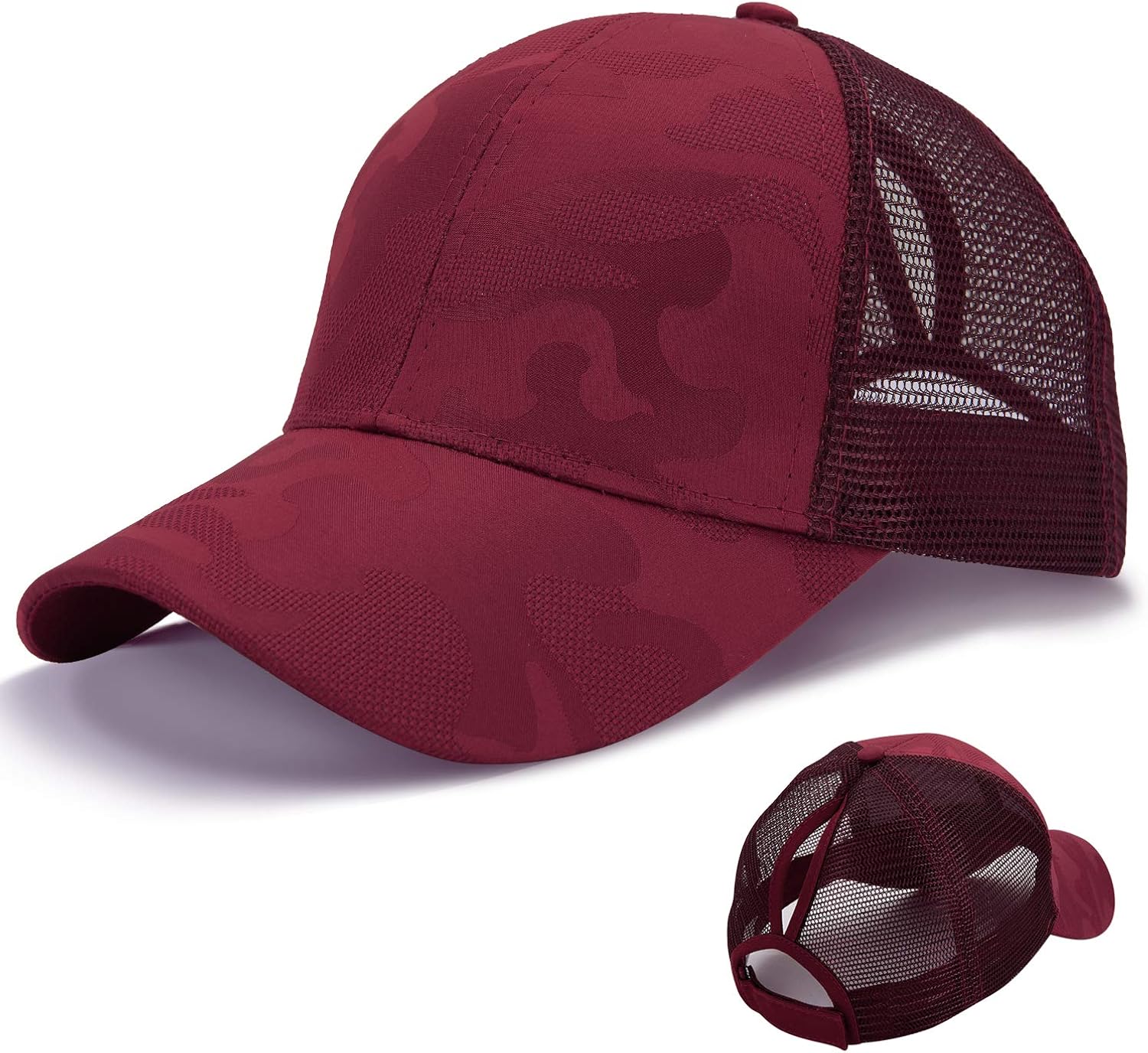 casquette trou queue de cheval