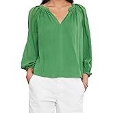Velvet by Graham & Spencer Womens Denice Cotton Gauze Top