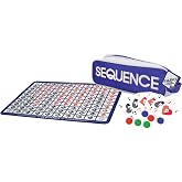 Goliath Sequence On-the-Go Game | Strategy Board Game (15.875" x 11.25") with Canvas Travel Bag | 2-12 Players, Ages 7+