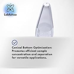 Labfuhxo 0.65mL Microcentrifuge Tubes with Snap Cap