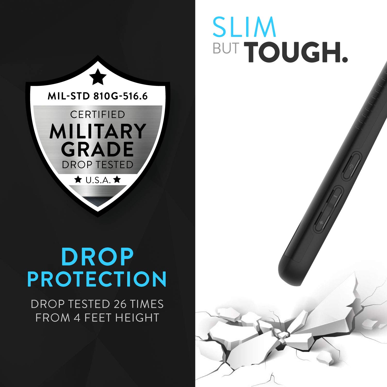 Tudiadual Layer Fit Merge Designed For Zte Blade T2 Case