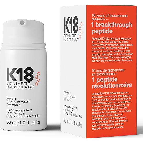 Amazon.com: K18 Repair Bundle - Leave-In Repair Hair Mask, 4
