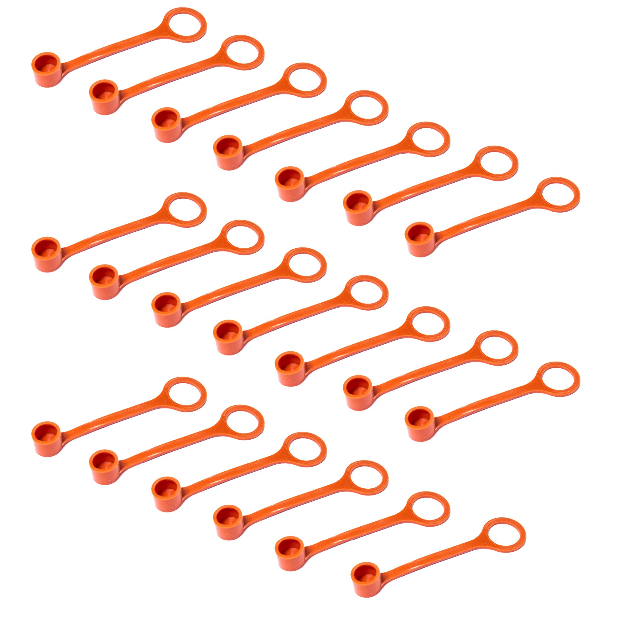 Rubber Blow Off Caps for Ansul R102 and Piranha Industrial Kitchen Suppression Vent A Hood Systems – Fire Suppression Nozzles – Grease Caps Kit (20 Caps)