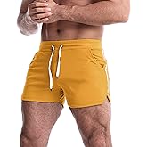 EVERWORTH Men's 5 Inch Inseam Workout Shorts Athletic Gym Shorts Bodybuilding Short Shorts Casual Running Shorts