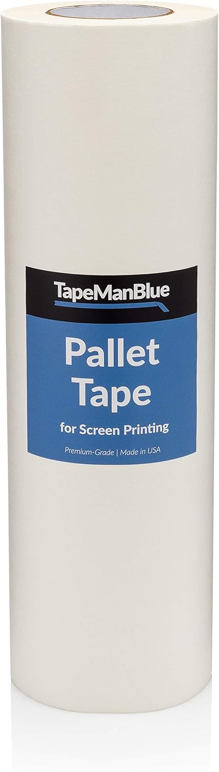 18 inch x 100 Yard Roll of Pallet Tape for Screen Printing Platen Masking
