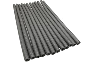 OODLES OF NOODLES Foam King Insulating Foam Pipe Covers - 12 Pack Choose Size (1 inch)