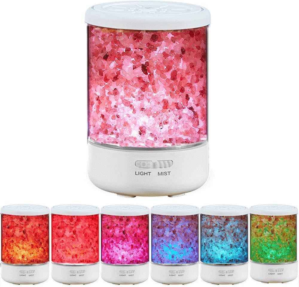 Aroma Diffuser Himalayan Salt Lamp Electric Ultrasonic Humidifier