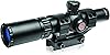  TRUGLO TRU-Brite 30 Series Illuminated Tactical Rifle Scope - Includes Scope Mount, 1-4 x 24mm