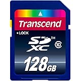 Transcend - TS128GSDXC10 - 128G SDXC Card Class 10