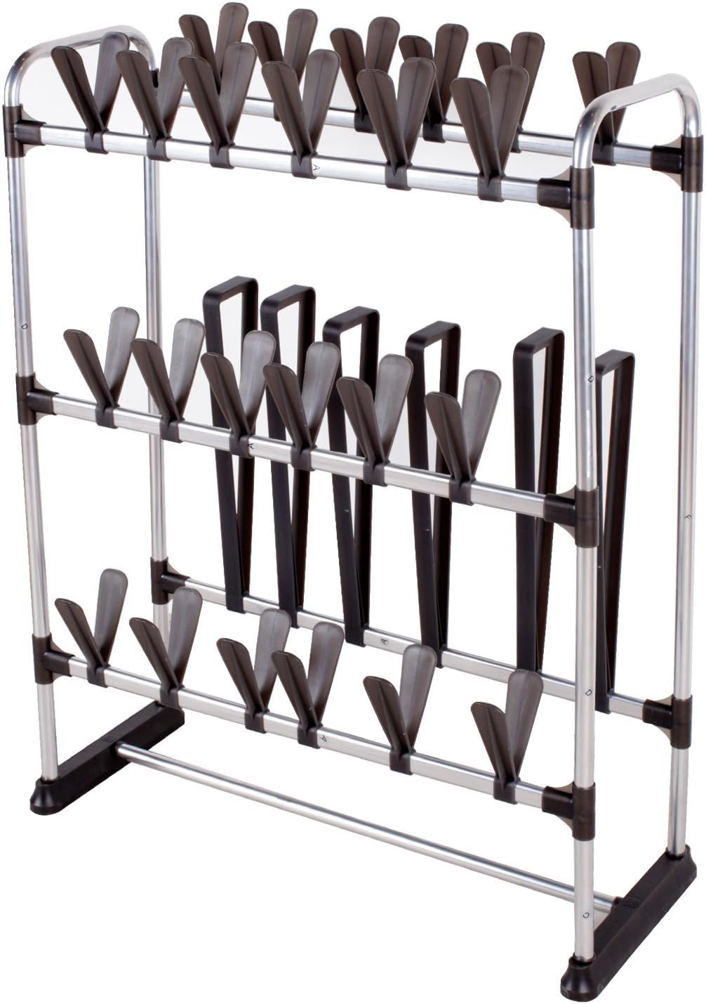 room essentials expandable shoe rack on Amazon Com Storagemaniac Space Saving Standing Shoe Rack For 24 Pairs Of Shoes And 3 Pairs Of Boots Home Kitchen