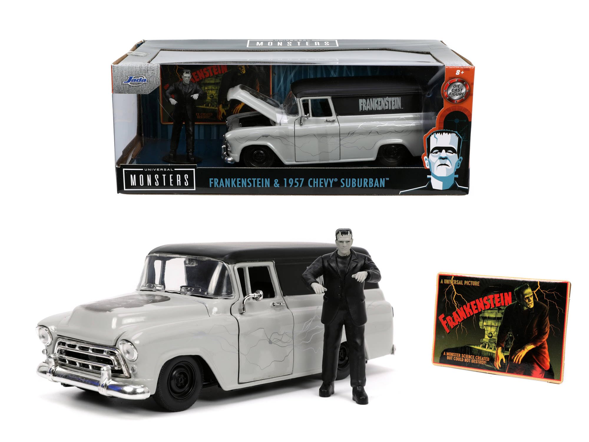 Jada Toys Frankenstein 1957 Chevy Suburban 1:24