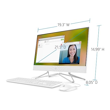 Mua HP 22-inch All-in-One Desktop Computer, AMD Athlon Silver 3050U ...