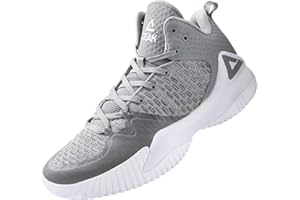 PEAK High Top Mens Basketball Shoes Streetball Master Breathable Non Slip Outdoor Sneakers Cushioning Workout Shoes for Fitness