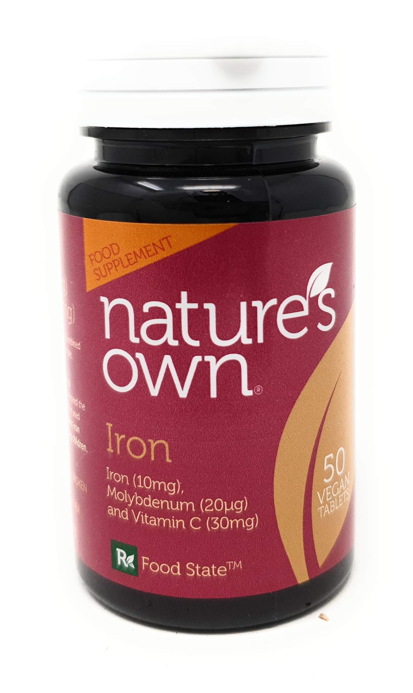 Natures Own Food State Iron Molybdnm 50 Tablets