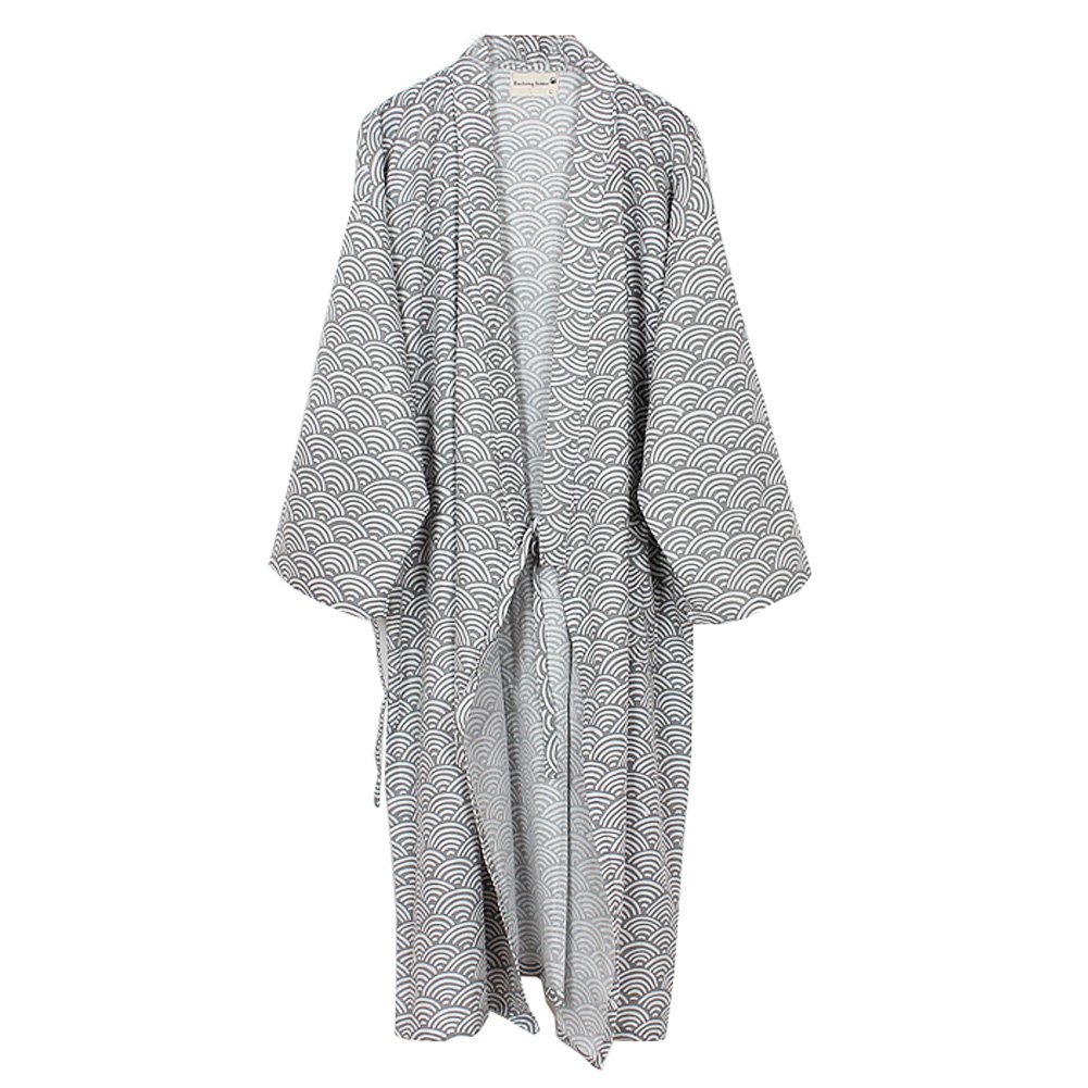 FANCY PUMPKINMen's Yukata Robes Kimono Robe Khan Steamed Clothing Pajamas #05 Multicoloured