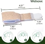 Welnove 6Pcs Hammer Toe Straightener Cushioned Toe Wraps view 2