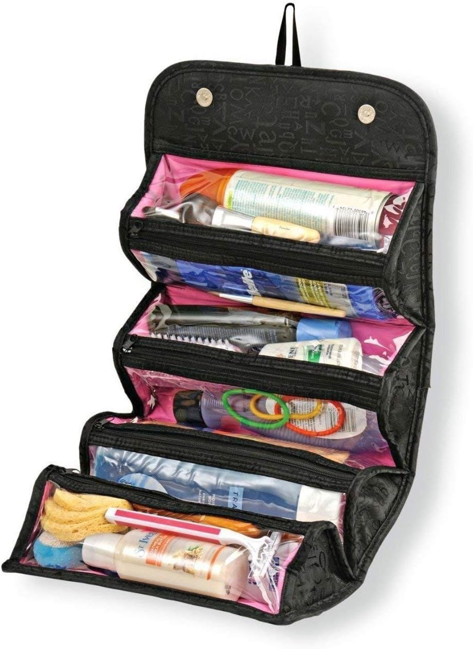 Finiviva Shopistore Roll N Go Travel Toiletry Makeup Cosmetic Organizer Bag