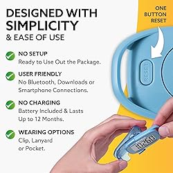 3DFitBud Simple Step Counter Walking 3D Pedometer