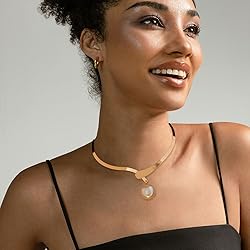Your Always Charm Chunky Gold Necklace for Women