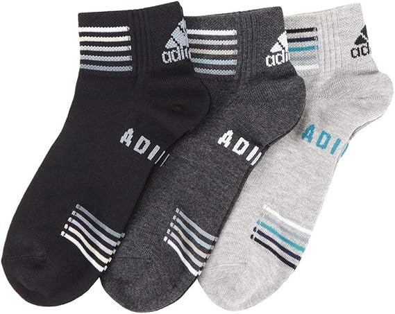 Amazon Adidas アディダス 靴下 くつ下 メンズ クォーター丈 バックボスソックス 3足組 ソックス 3足組 06a14w スポーツソックス 通販