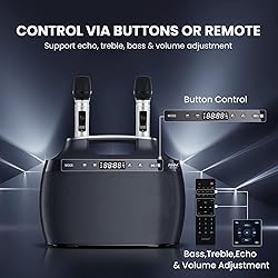 RHM K999 Karaoke Machine with Powerful Sound
