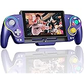 QRD Stellar V3 Handheld Controller for Switch,Switch OLED,Hall Effect Joystick,Mechanical/Macro Back Buttons,Rumble, Motion Sensing