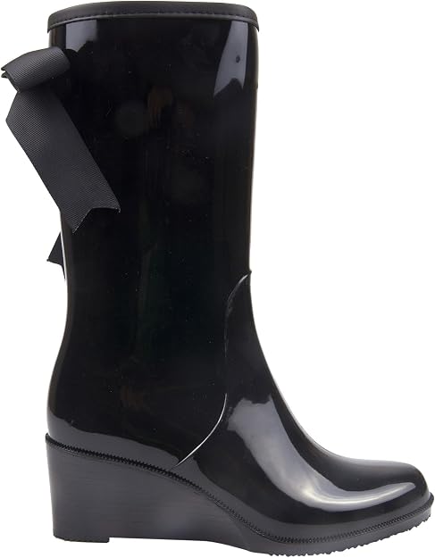 Botas Agua Negras Y Rosas De Lol Cerda | Querolets | Querol