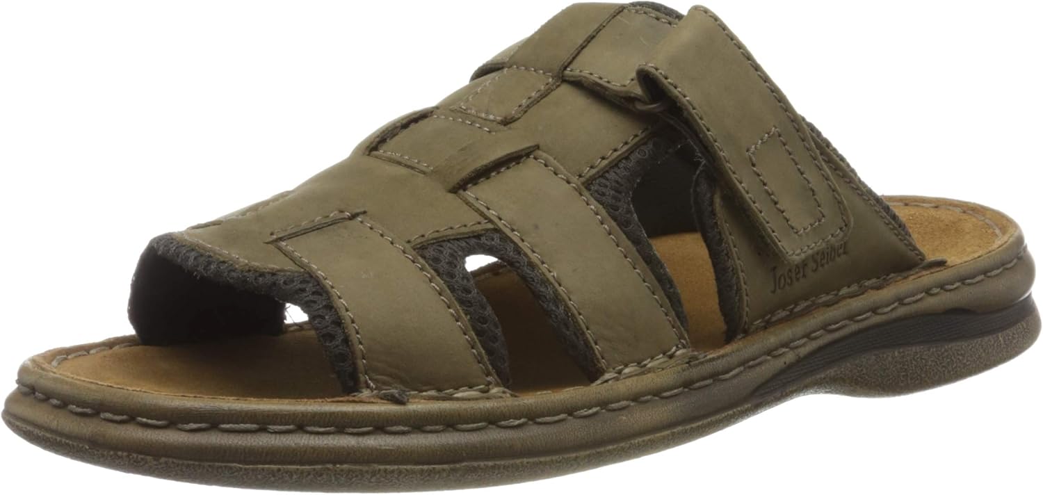 josef seibel mens leather mules