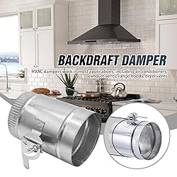 EATAKWARD Backdraft Damper HVAC Duct Manual Volume