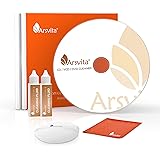 Arsvita Laser Lens Cleaner Disc Cleaning Set for CD / VCD / DVD Player, Safe and Effective, ARCD-04