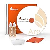 Arsvita Laser Lens Cleaner Disc Cleaning Set for CD/VCD/DVD Player, Safe and Effective, ARCD-04