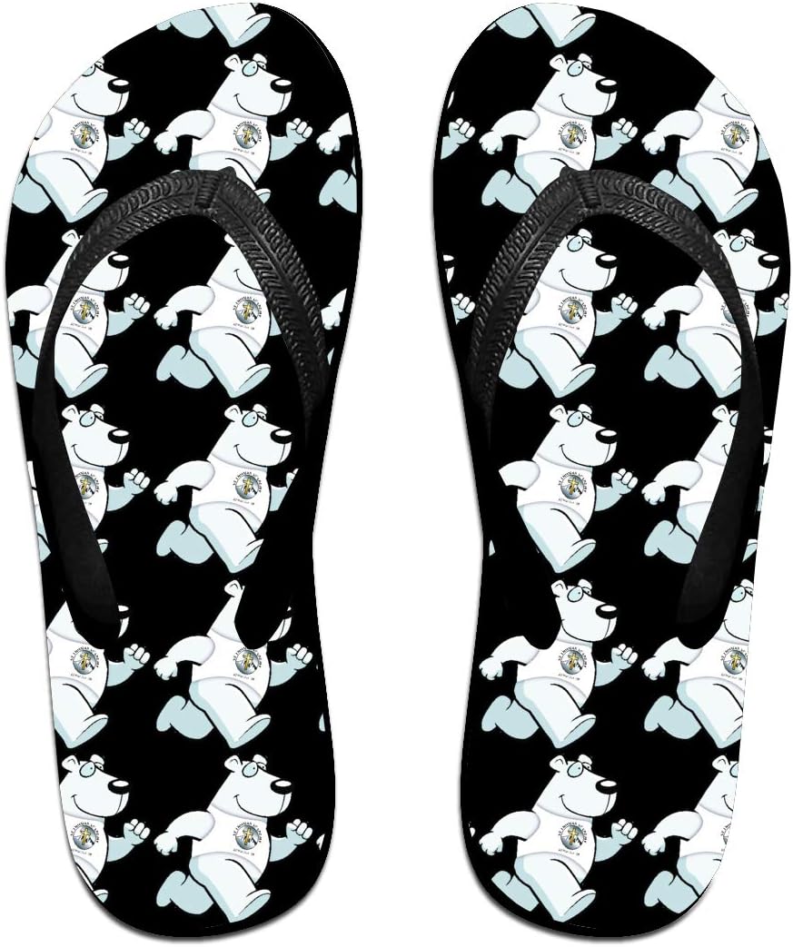bear flip flops