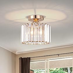 BUXVRCS Semi Flush Mount Ceiling Light, Modern