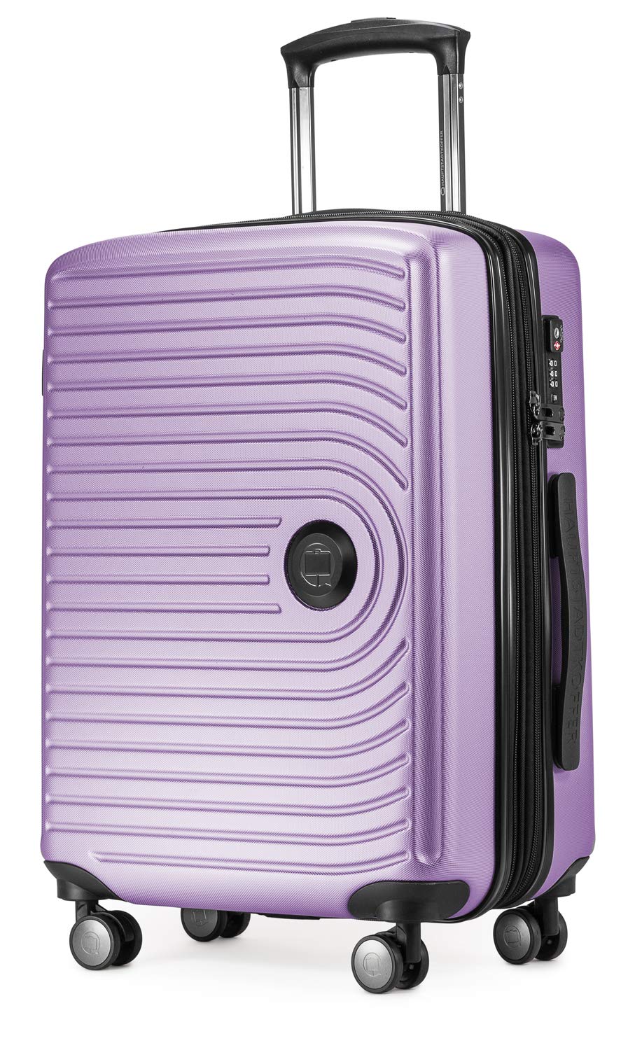 Hauptstadtkoffer Mitte - Hand Luggage 55x40x23, TSA, 4 Wheels, Travel Suitcase, Hard-Shell Suitcase, Rolling Suitcase, Hand Luggage Suitcase, Cabin Luggage Suitcase, Lilac