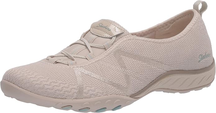 skechers breathe easy white