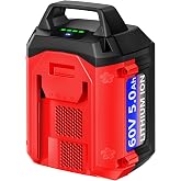 DTK Battery Replacement for Toro 60V Battery 5Ah 60V Battery