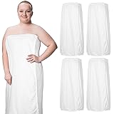 Tigeen 4 Pcs Towel Wrap for Women Waffle Spa Robe