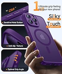 CANSHN Magnetic Compatible with iPhone 15 Pro Max