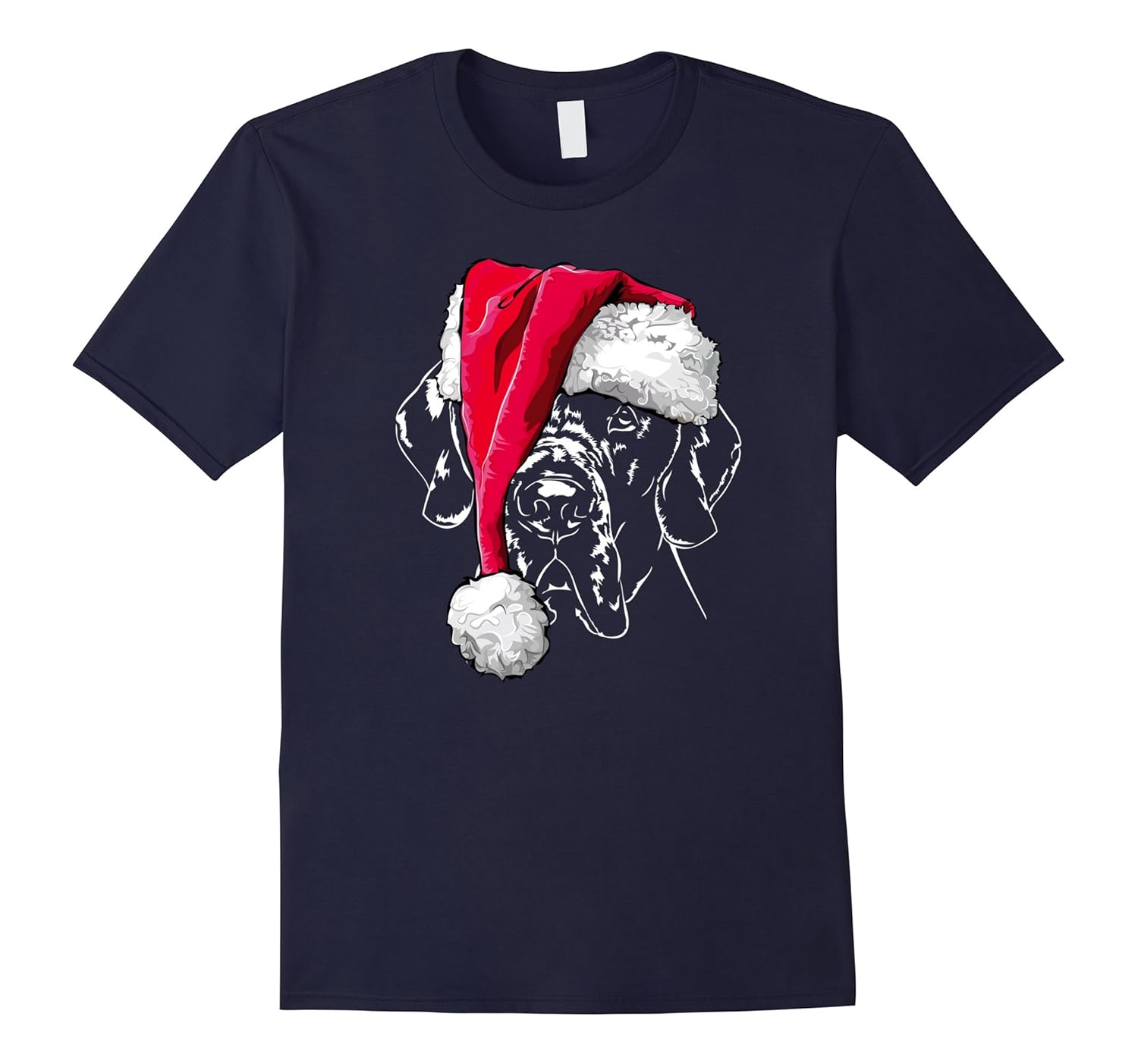 Funny Great Dane Christmas T Shirt dog shirt tee gift Hund-Rose