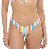 EIDON Womens Scoop Cheeky Coverage Bikini Bottom Swimsuit