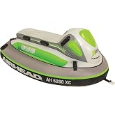 Airhead XCELERATOR, 2 Rider Towable Tube, White/Green/Gray