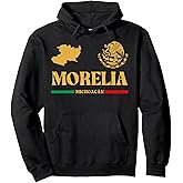Morelia Emblem, Morelia Michoacan, Morelia Pullover Hoodie