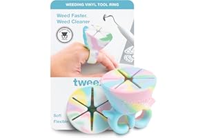 tweexy Craft Vinyl Weeding Scrap Collector Ring | Weeding Tools for Vinyl Heat Transfer, HTV Crafting & Adhesive Paper Sheets Holder | Portable Heat Press Accessories and Supplies (Unicorn)