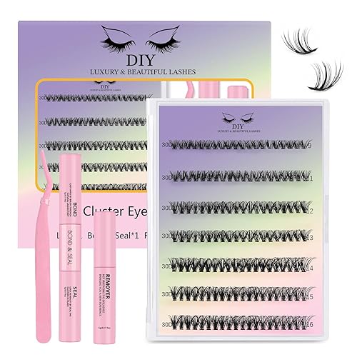 Generic Natural eyelashes set, Black