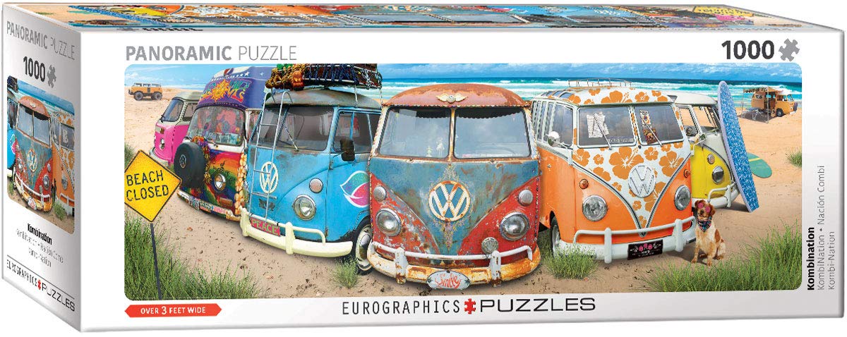 Eurographics EG60105442 KombiNation Panoramic 1000 Piece Jigsaw Puzzle