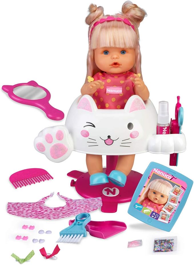 Amazon.com: Nenuco Hairdressing Glitter - Peine para muñecas de bebé y pelo cortado (Famoso 700015153): Toys \u0026 Games