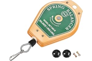 MECCANIXITY Retractable Spring Balancer Tool Holder Hanging Equipment 3.3-6.6lbs (1.5-3kg) 1.4 Meter Stretch Length for Assem