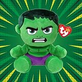 TY Hulk Marvel Avengers Beanie Babies Regular Licensed Plush Toy view 2