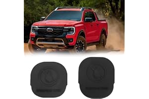 JERBOR 2pcs Silicone Car Frame Tube Hole Plugs Fit for Ford Ranger 2023-2025, Silicone Dust Cover, Anti-Layer Sandproof Cover