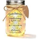 Friendship Gifts for Women, Best Friend Birthday Gifts Mason Jar Lights | Birthday Gifts for Women Friendship, Gifts for Best Friend Woman, Night Light for Nightstand Desktops Shelves Bedroom Decor